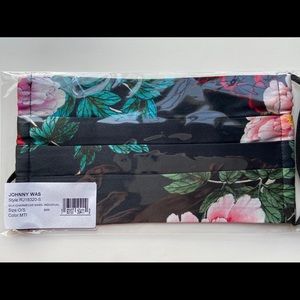 JOHNNY WAS Silk Charmeuse Face Mask : Floral NIP